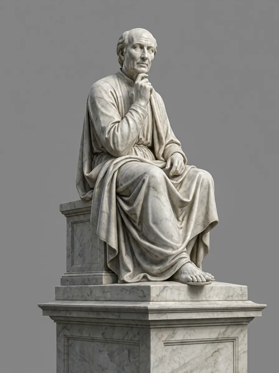 Classical marble statue, a visual concept by mavero Studio Web