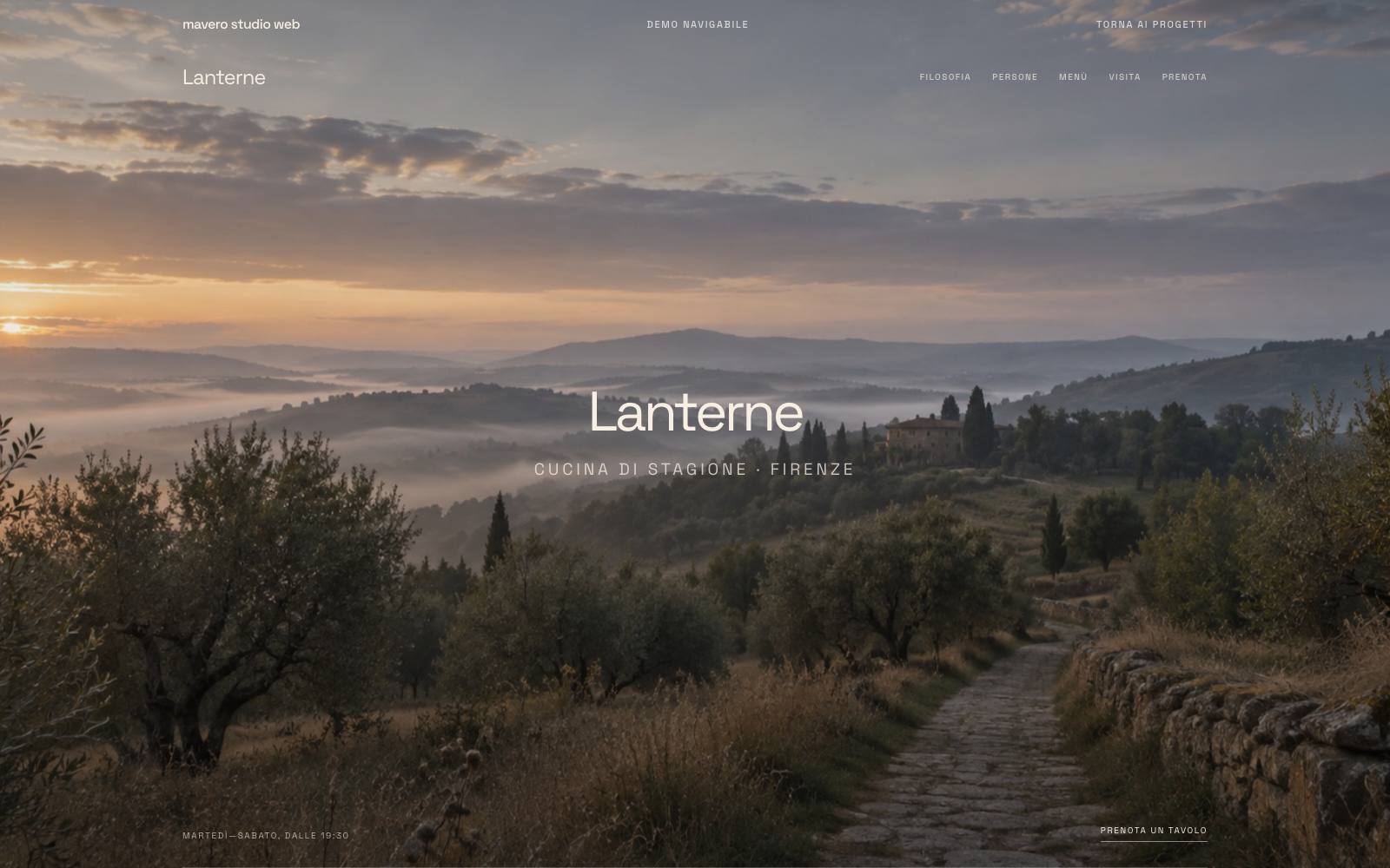 Anteprima del sito Lanterne