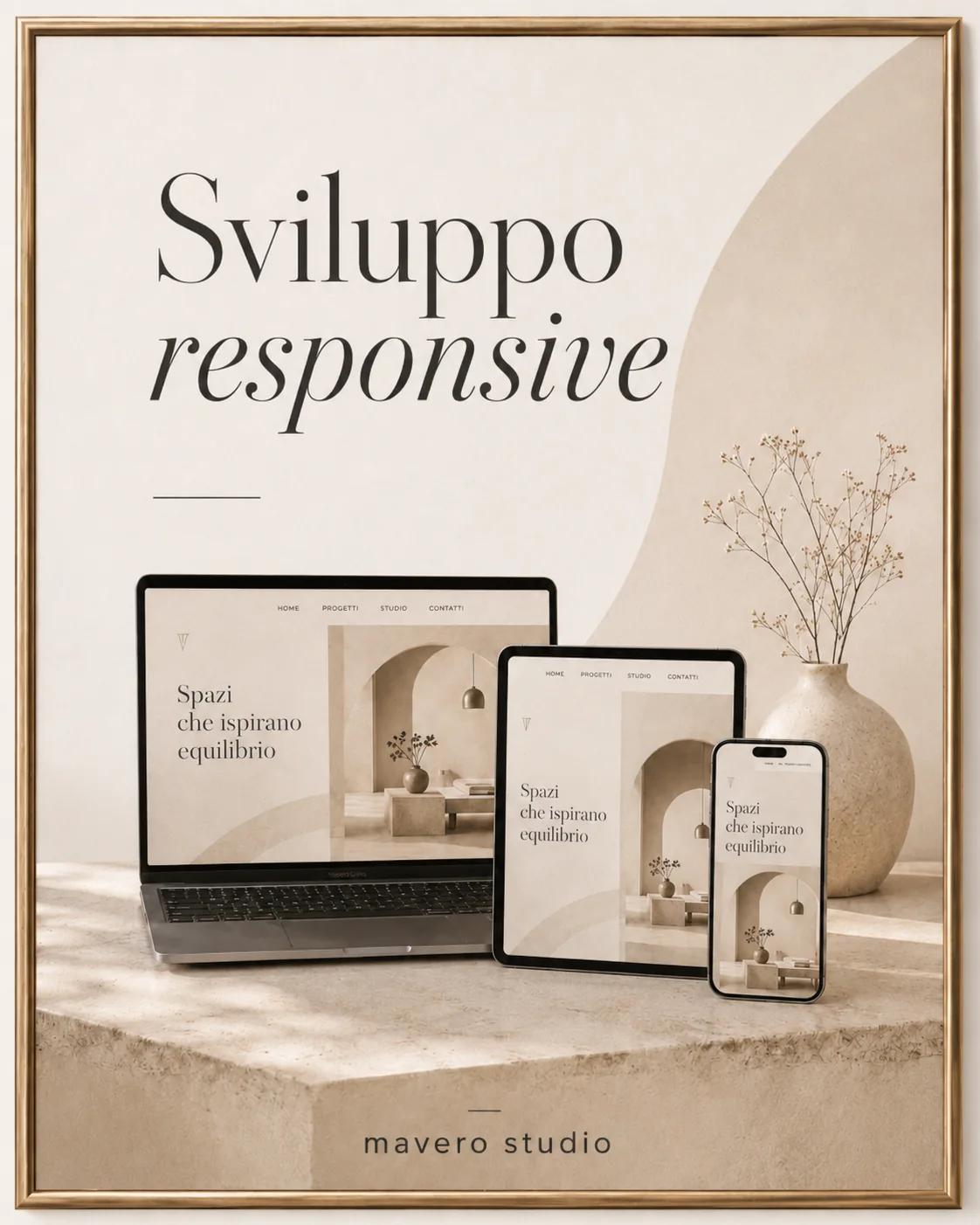 Responsive development — mavero Studio Web