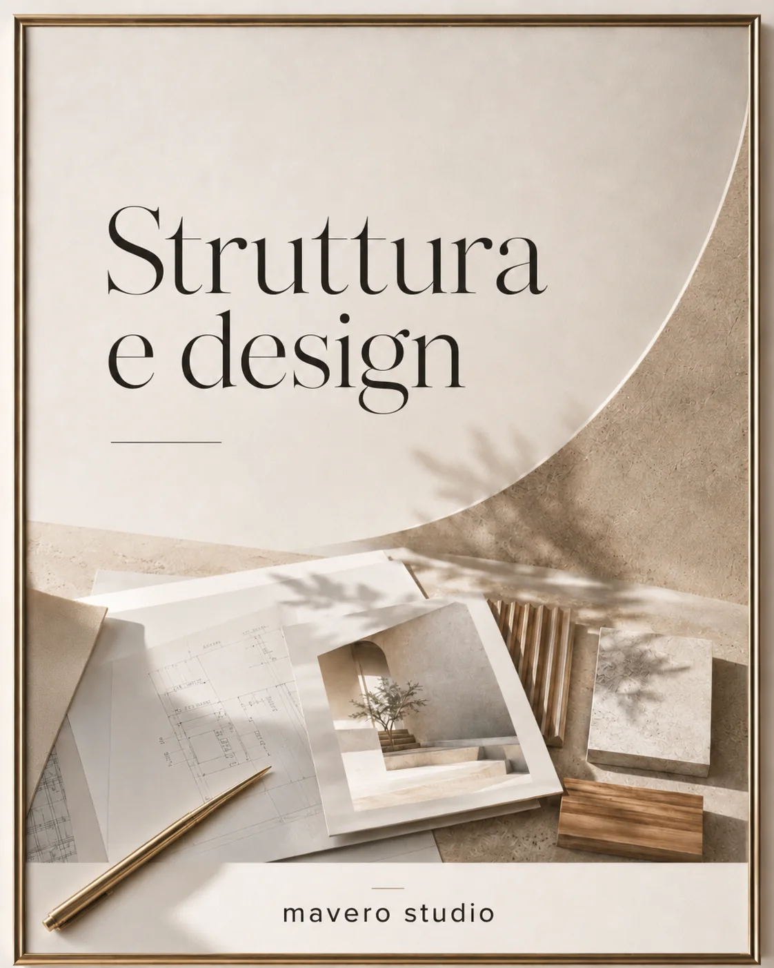 Structure and design — mavero Studio Web